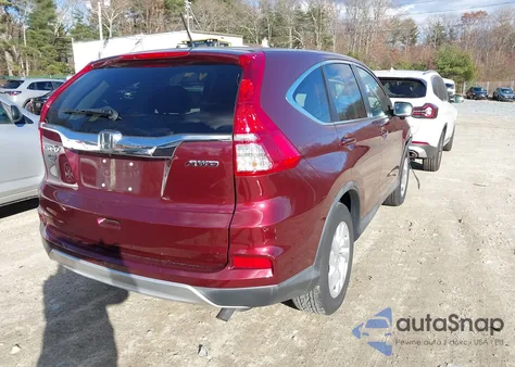 2015 Honda Cr-V Ex из США, поврежденный, VIN 5J6RM4H59FL110033